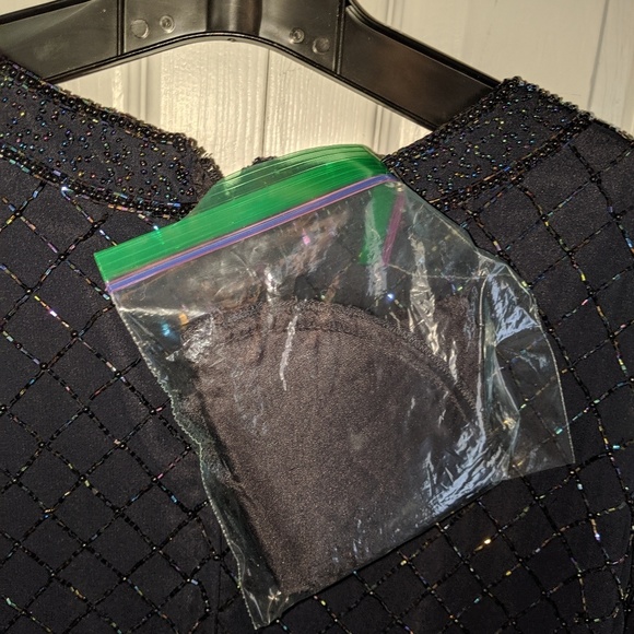 Lori M collection black dress - Picture 2 of 4